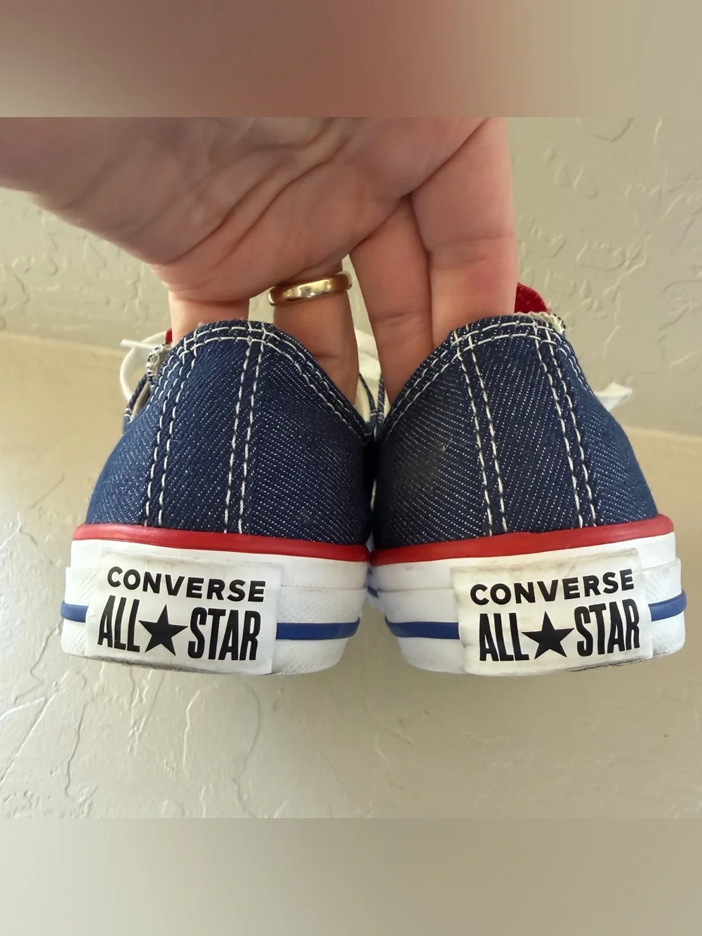 Kids Converse Chuck Taylor All Star Denim Love Low Top Sneaker